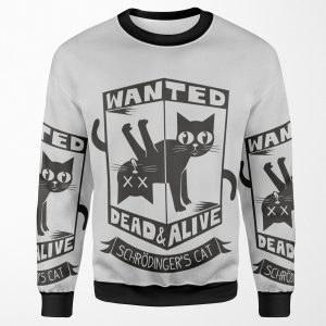 The Flash Cisco S Shirt Wanted Dead And Alive Scrodinger S Cat All-over-print Unisex Sweatshirt