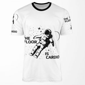 The Floor Is Cardio All-over-print T-shirt