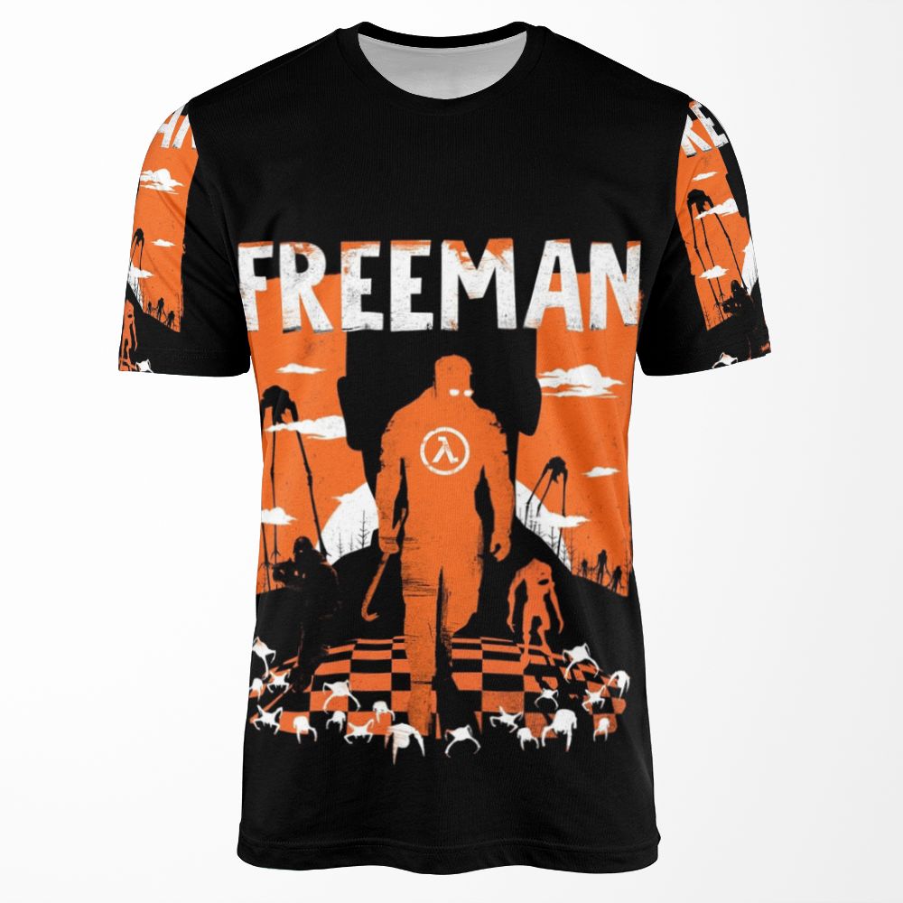 The Freeman Half Life Shirt Halflife All-over-print T-shirt