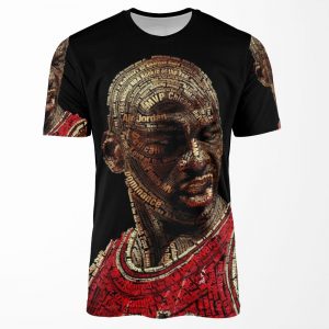 The Goat Michael Jordan All-over-print T-shirt