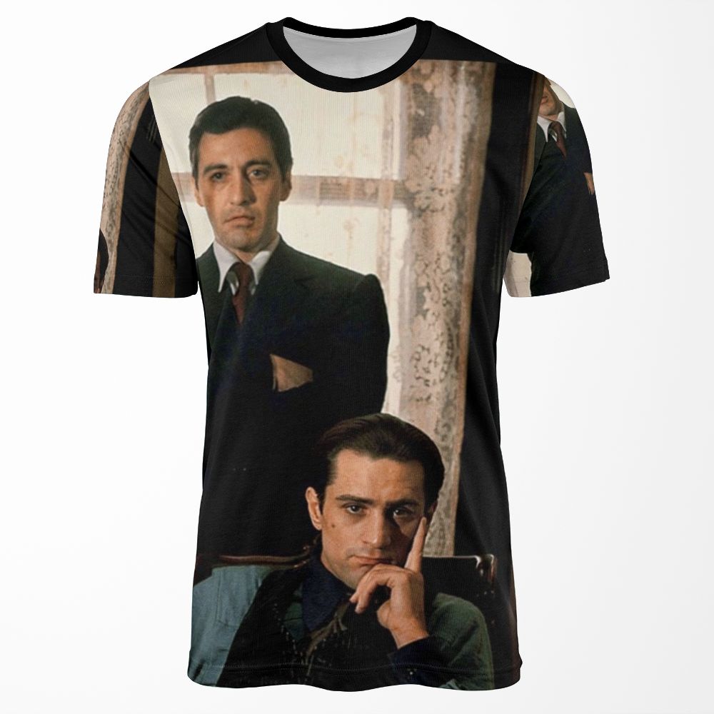The Godfather Al Pacino Robert De Niro All-over-print T-shirt
