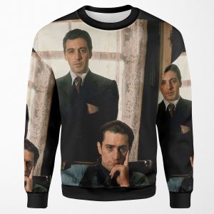 The Godfather Al Pacino Robert De Niro All-over-print Unisex Sweatshirt