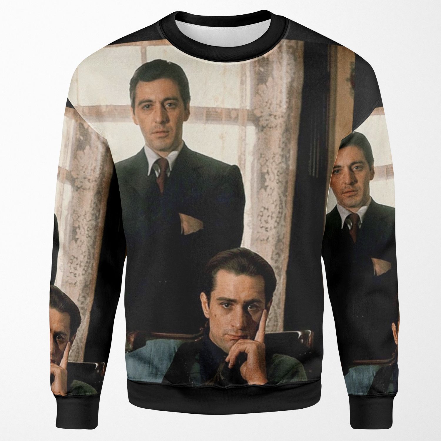 The Godfather Al Pacino Robert De Niro All-over-print Unisex Sweatshirt