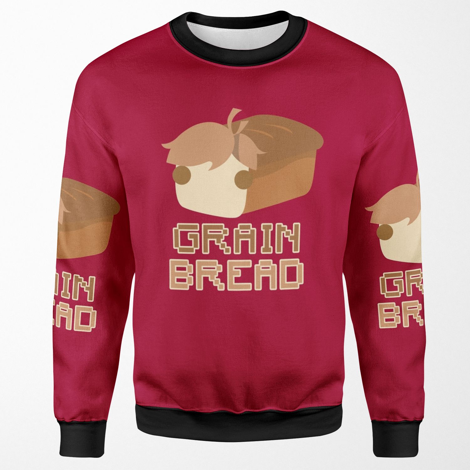 The Grain Bread All-over-print Unisex Sweatshirt