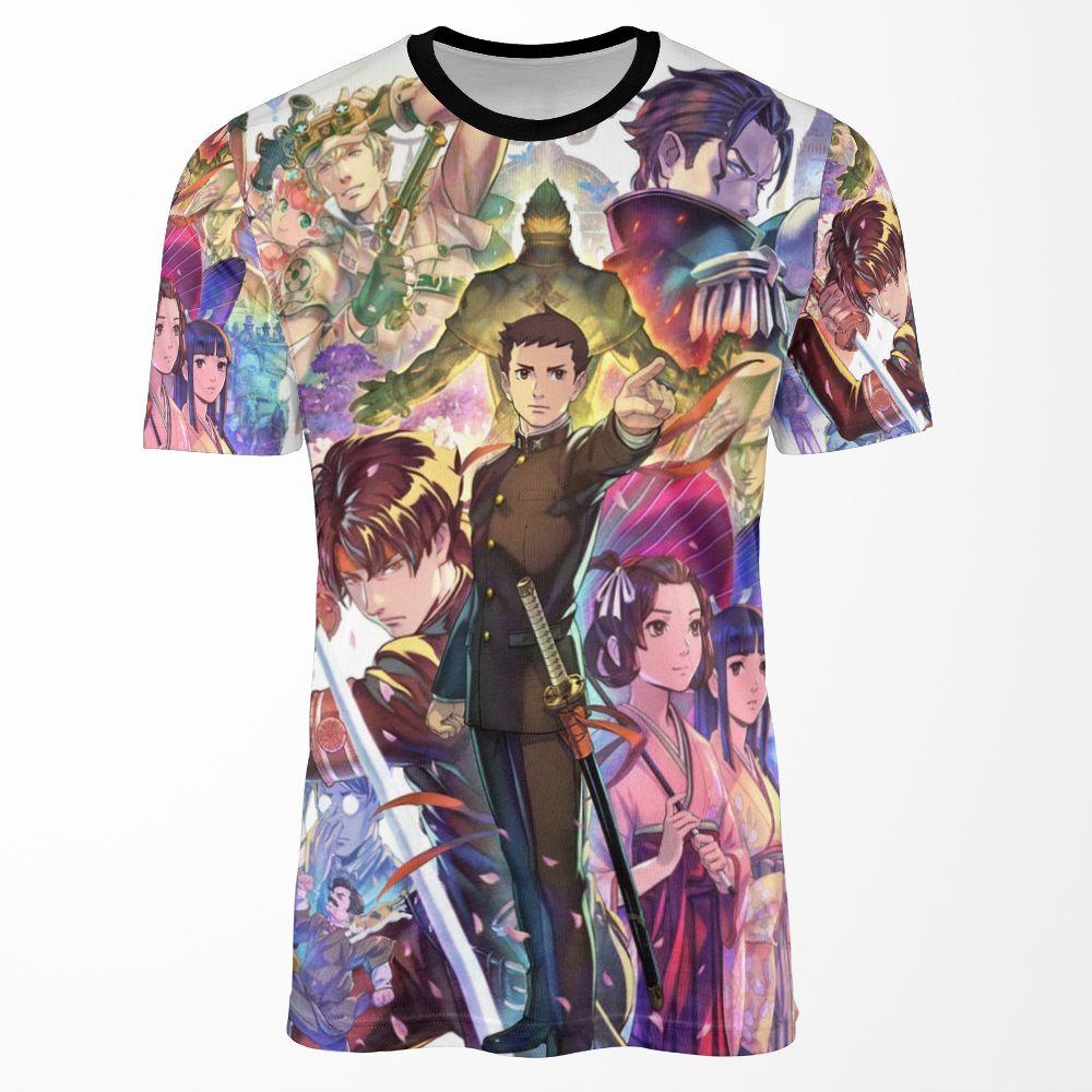 The Great Ace Attorney Chronicles All-over-print T-shirt