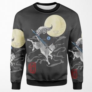 The Great Grey Wolf Sifkami All-over-print Unisex Sweatshirt