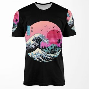 The Great Retro Wave All-over-print T-shirt