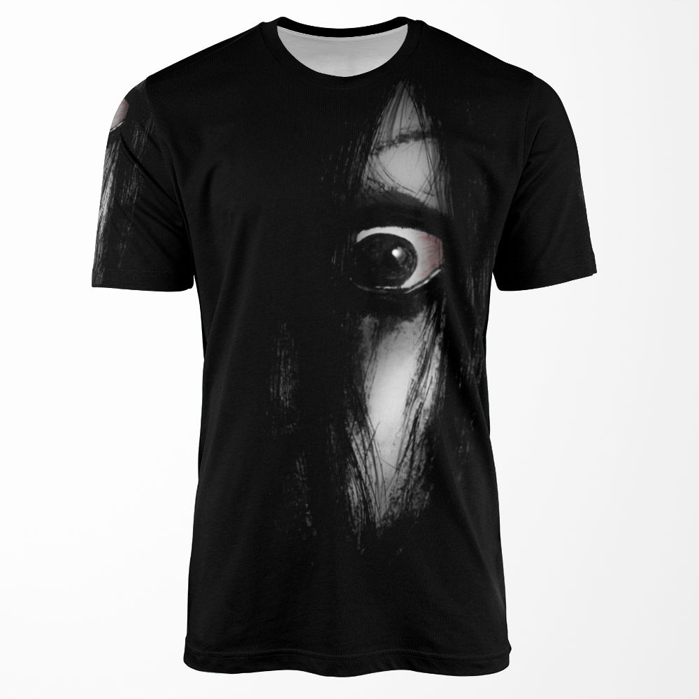 The Grudge Sketch All-over-print T-shirt