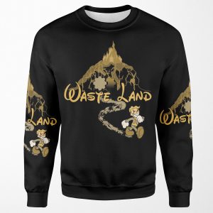 The Happiest Place Left On Earth All-over-print Unisex Sweatshirt