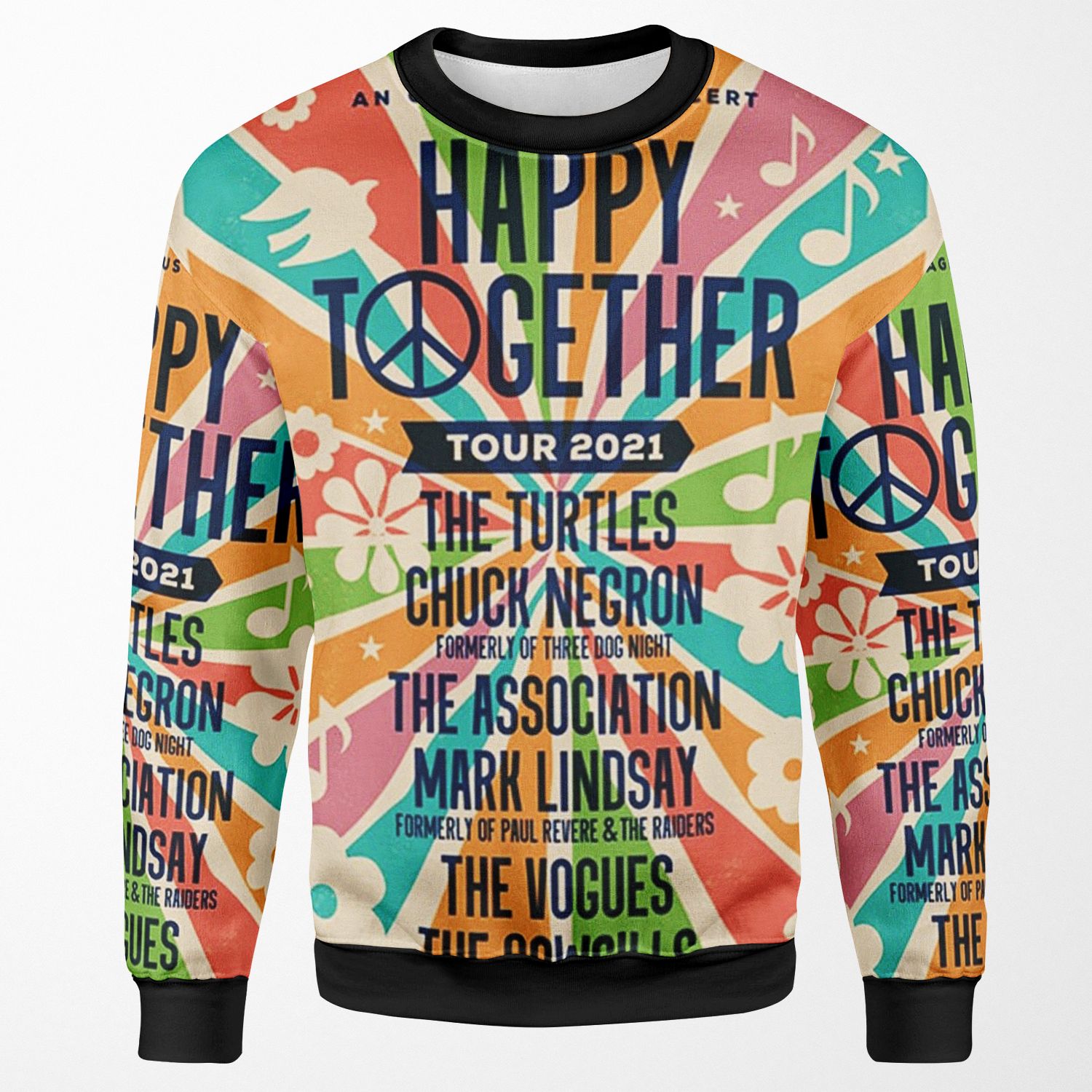 The Happy Together Tour 2021 All-over-print Unisex Sweatshirt