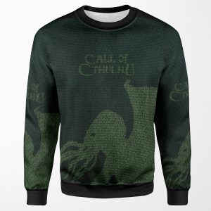 The Horror Between The Lines Cthulhu All-over-print Unisex Sweatshirt