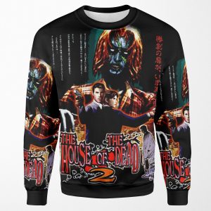 The House Of The Dead 2 Japanese Art All-over-print Unisex Sweatshirt
