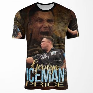The Iceman Price Darts Player All-over-print T-shirt