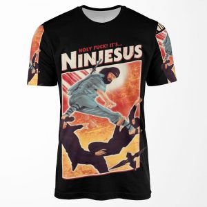 The Jesus Ninja All-over-print T-shirt