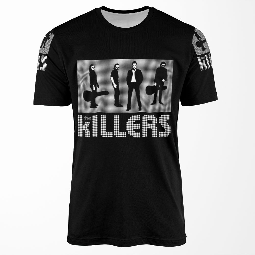 The Killers White All-over-print T-shirt
