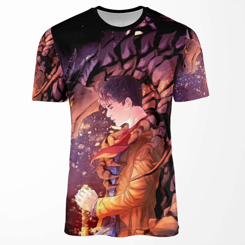 The Last Dragonlord Black Edition All-over-print T-shirt