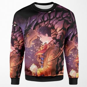 The Last Dragonlord Black Edition All-over-print Unisex Sweatshirt