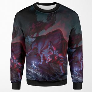The Last Unicorn All-over-print Unisex Sweatshirt