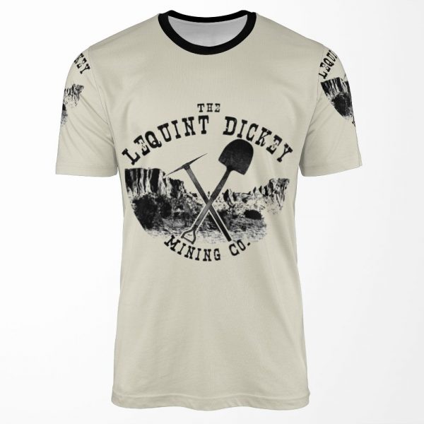 The Lequint Dickey Mining Co All-over-print T-shirt