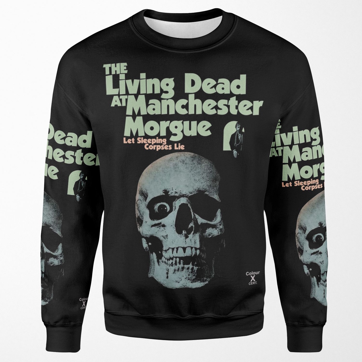 The Living Dead At Manchester Morgue All-over-print Unisex Sweatshirt