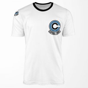 The Logo Capsule Corp Of Vegeta Dragon Ball Zstickers Case Cushion All-over-print T-shirt