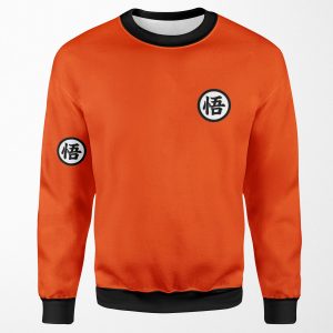 The Logo Go Gi Of Son Goku Dragon Ball Z T Shirt Stickers Case Cushions All-over-print Unisex Sweatshirt