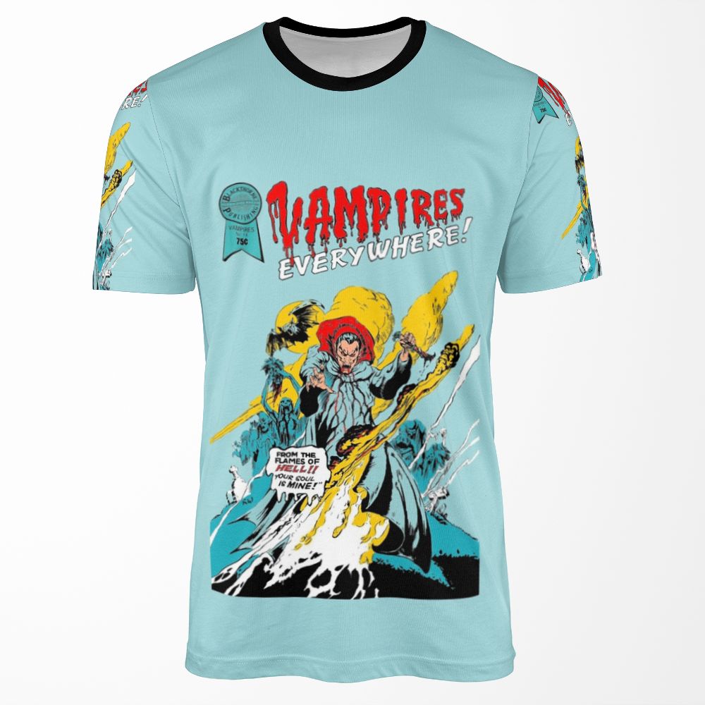 The Lost Boys Vampires Everywhere All-over-print T-shirt