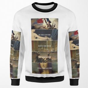 The Louvre All-over-print Unisex Sweatshirt