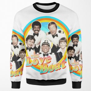 The Love Boat Retro All-over-print Unisex Sweatshirt