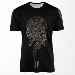 The Lucian Crest All-over-print T-shirt