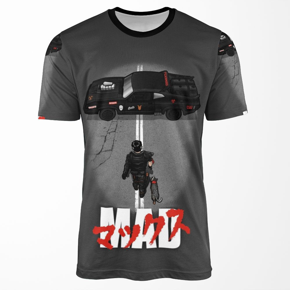 The Mad Warrior All-over-print T-shirt