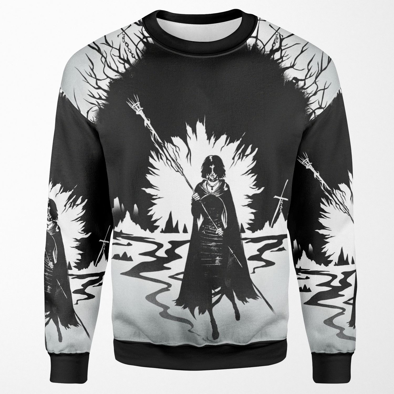 The Maiden In Black All-over-print Unisex Sweatshirt