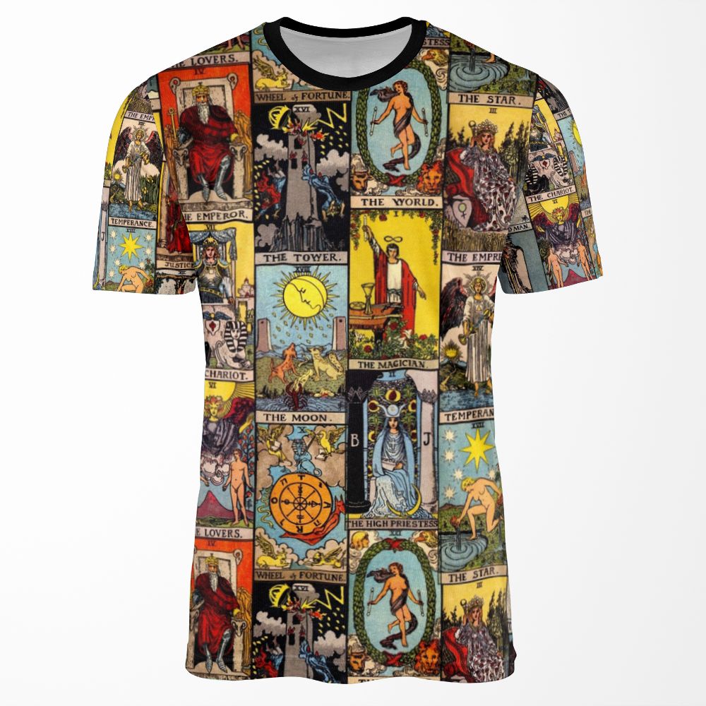 The Major Arcana Of Tarot All-over-print T-shirt