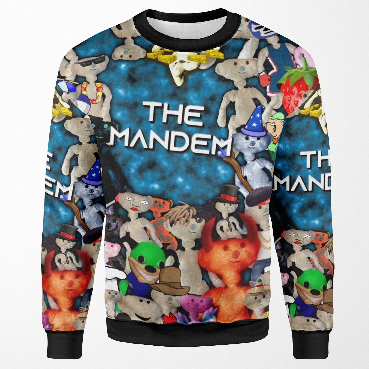 The Mandem Bear All-over-print Unisex Sweatshirt