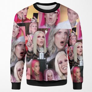 The Many Faces Of Jeffree All-over-print Unisex Sweatshirt