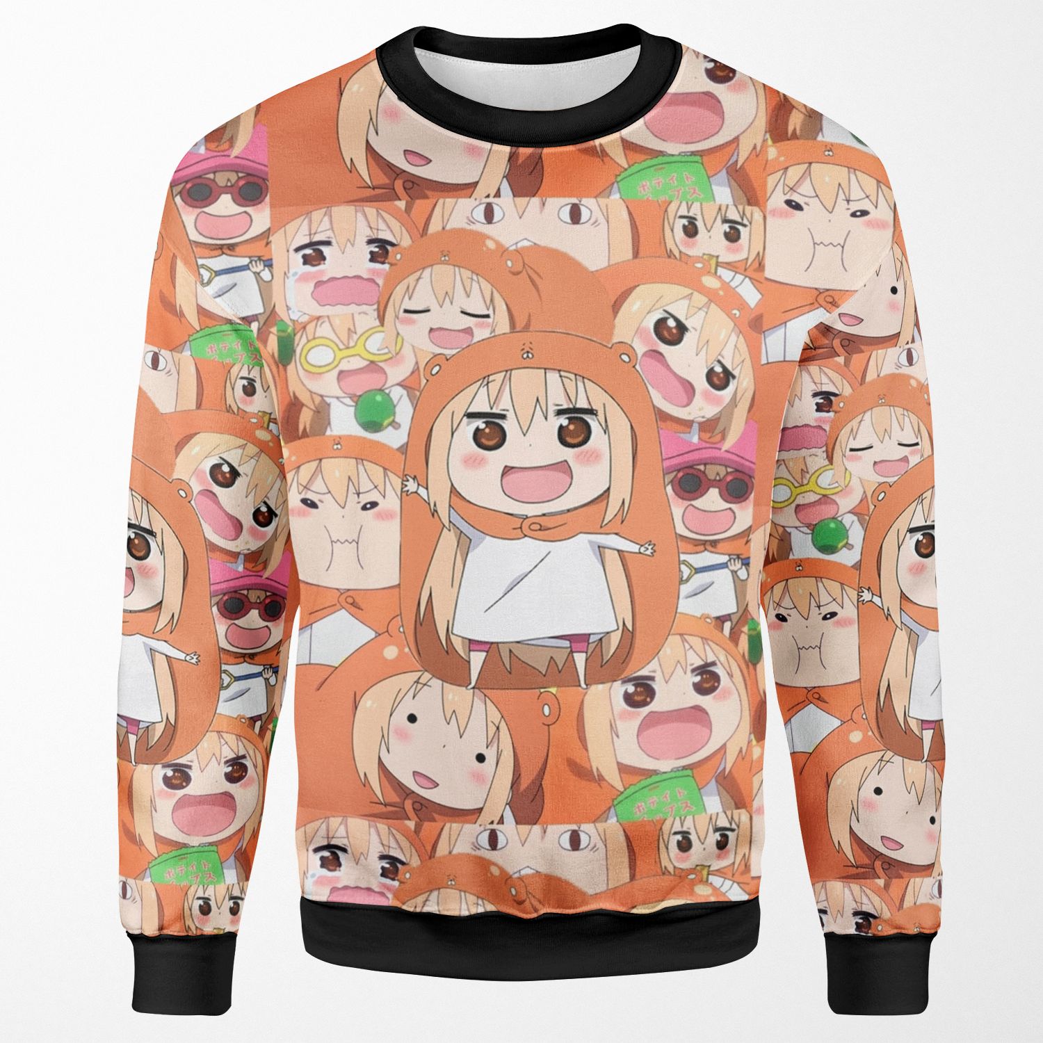 The Many Faces Of Umaru Doma All-over-print Unisex Sweatshirt