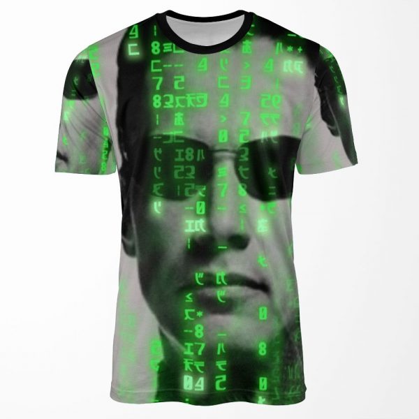 The Matrix Neo All-over-print T-shirt