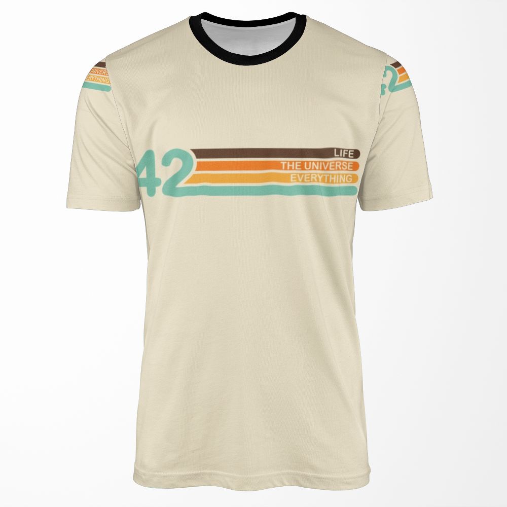 The Meaning Of Life All-over-print T-shirt