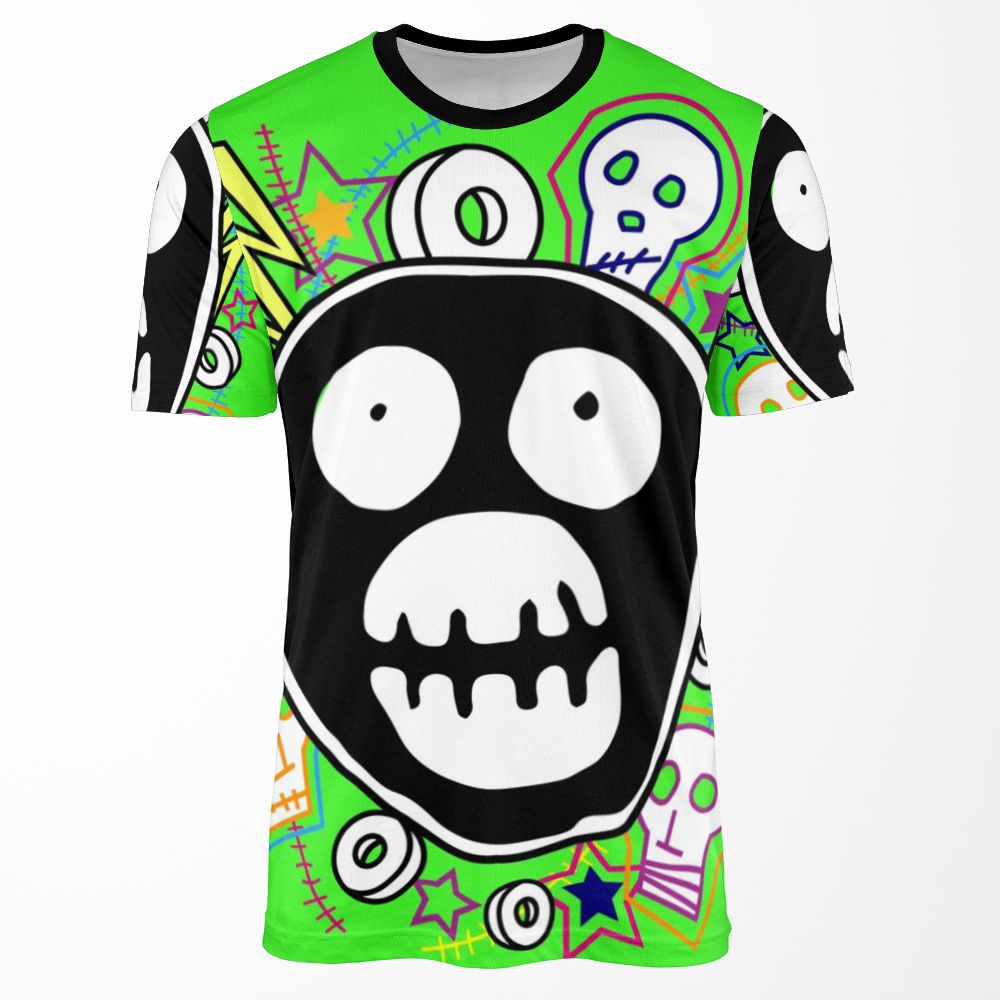 The Mighty Boosh Logo All-over-print T-shirt