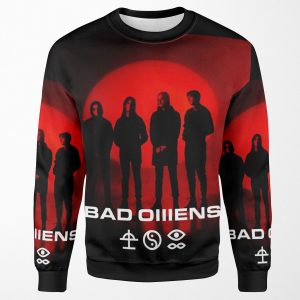 The Most Popular Of Bad Omens Is An Metalcore All-over-print Unisex Sweatshirt