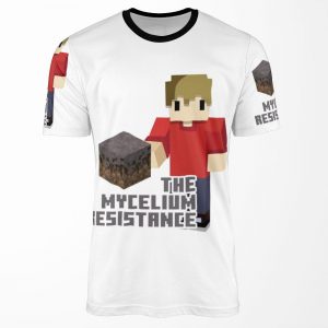 The Mycelium Resistance All-over-print T-shirt