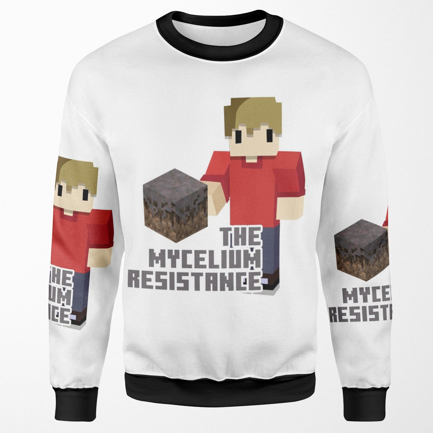The Mycelium Resistance All-over-print Unisex Sweatshirt
