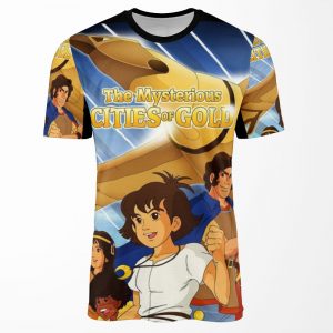 The Mysterious Cities Of Gold Retro Kids Tv Cartoon Show All-over-print T-shirt