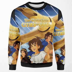 The Mysterious Cities Of Gold Retro Kids Tv Cartoon Show All-over-print Unisex Sweatshirt