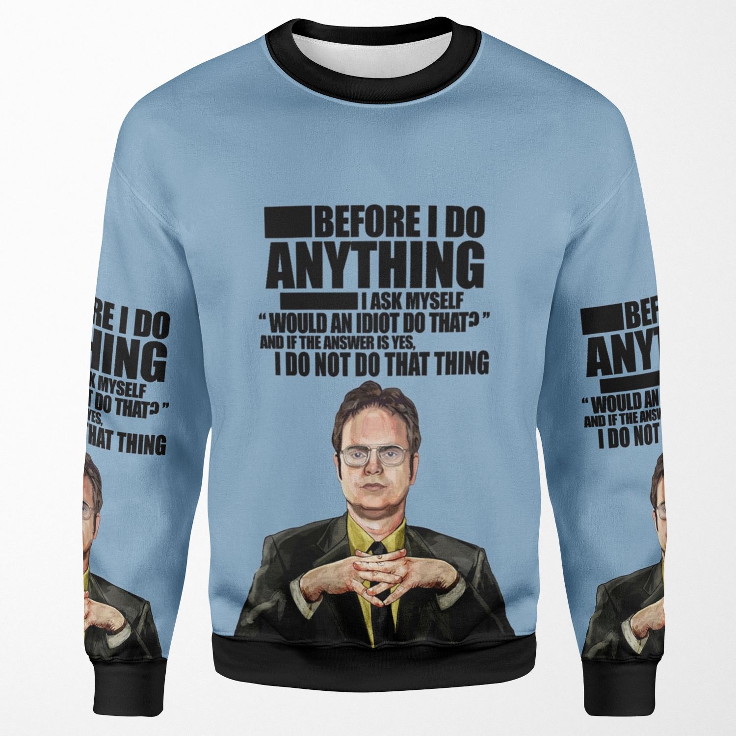 The Office Dwight K Schrute All-over-print Unisex Sweatshirt