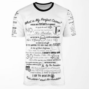 The Office Dwight S Perfect Crime All-over-print T-shirt