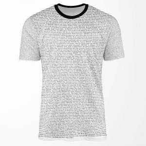 The Office Pilot Episode Script Us All-over-print T-shirt