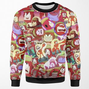 The Official Darrell Worshipper Starter Pack All-over-print Unisex Sweatshirt