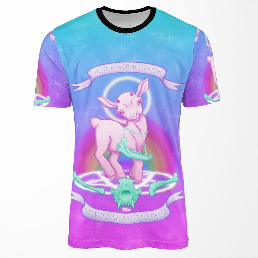 The Old World Is Dying All-over-print T-shirt