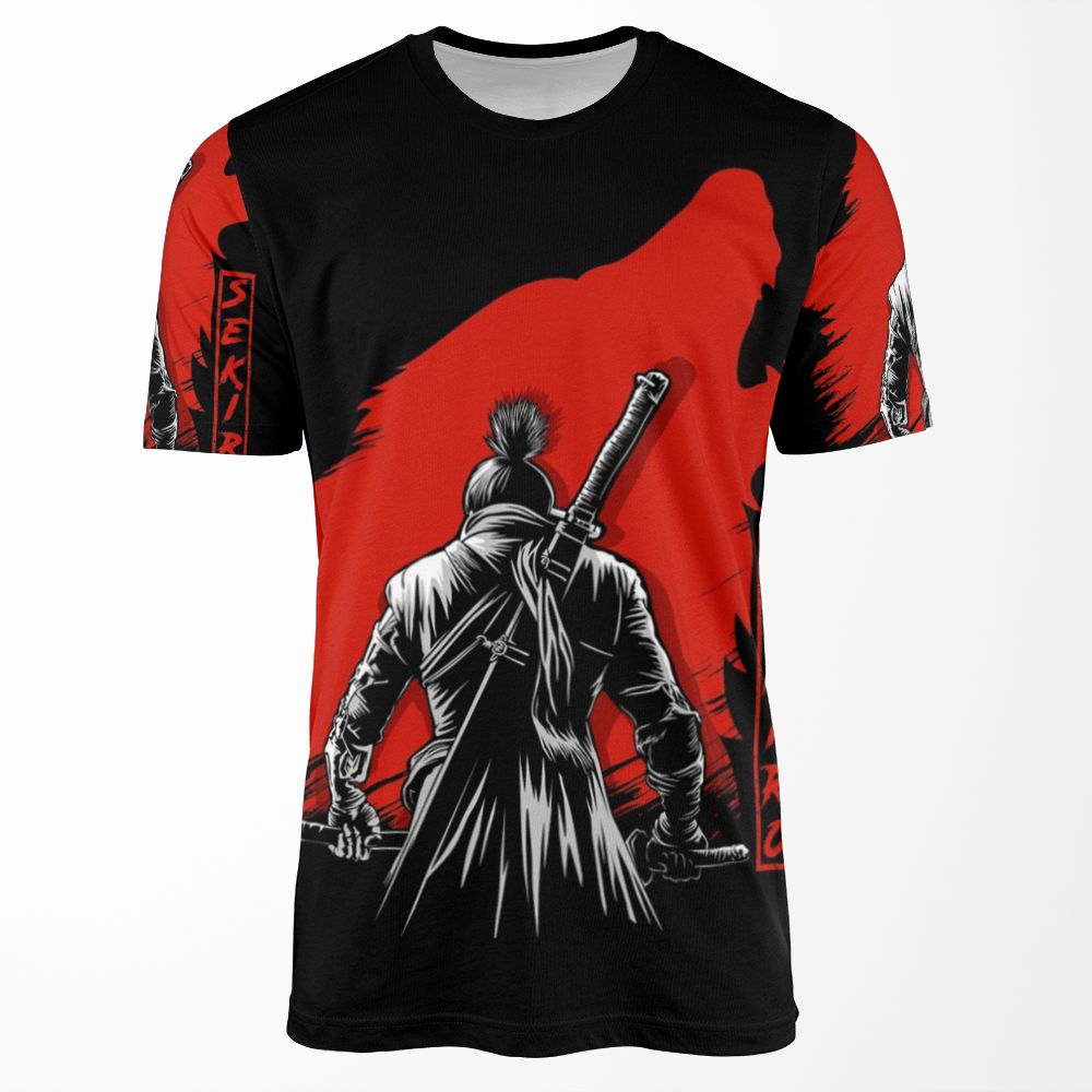 The One Armed Wolf All-over-print T-shirt